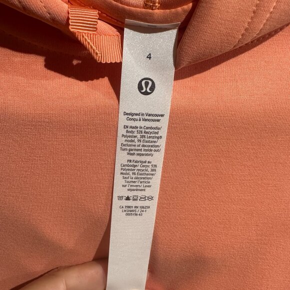 EUC Lululemon Softstreme Hoodie 4 - Picture 4 of 6